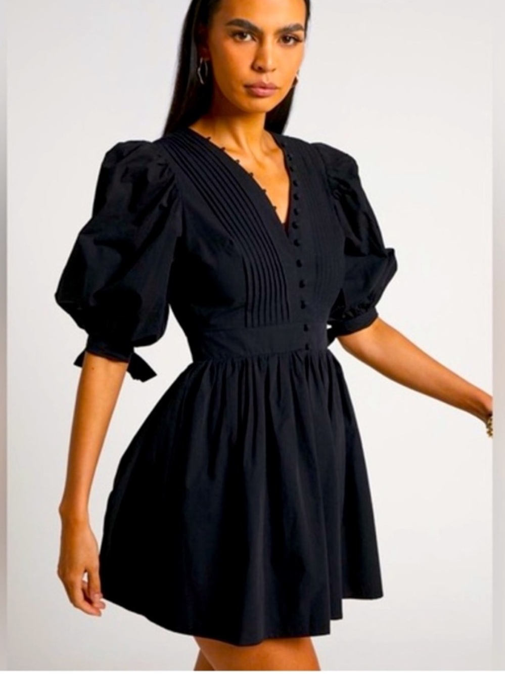 Showpo Zandra Mini Dress in Black